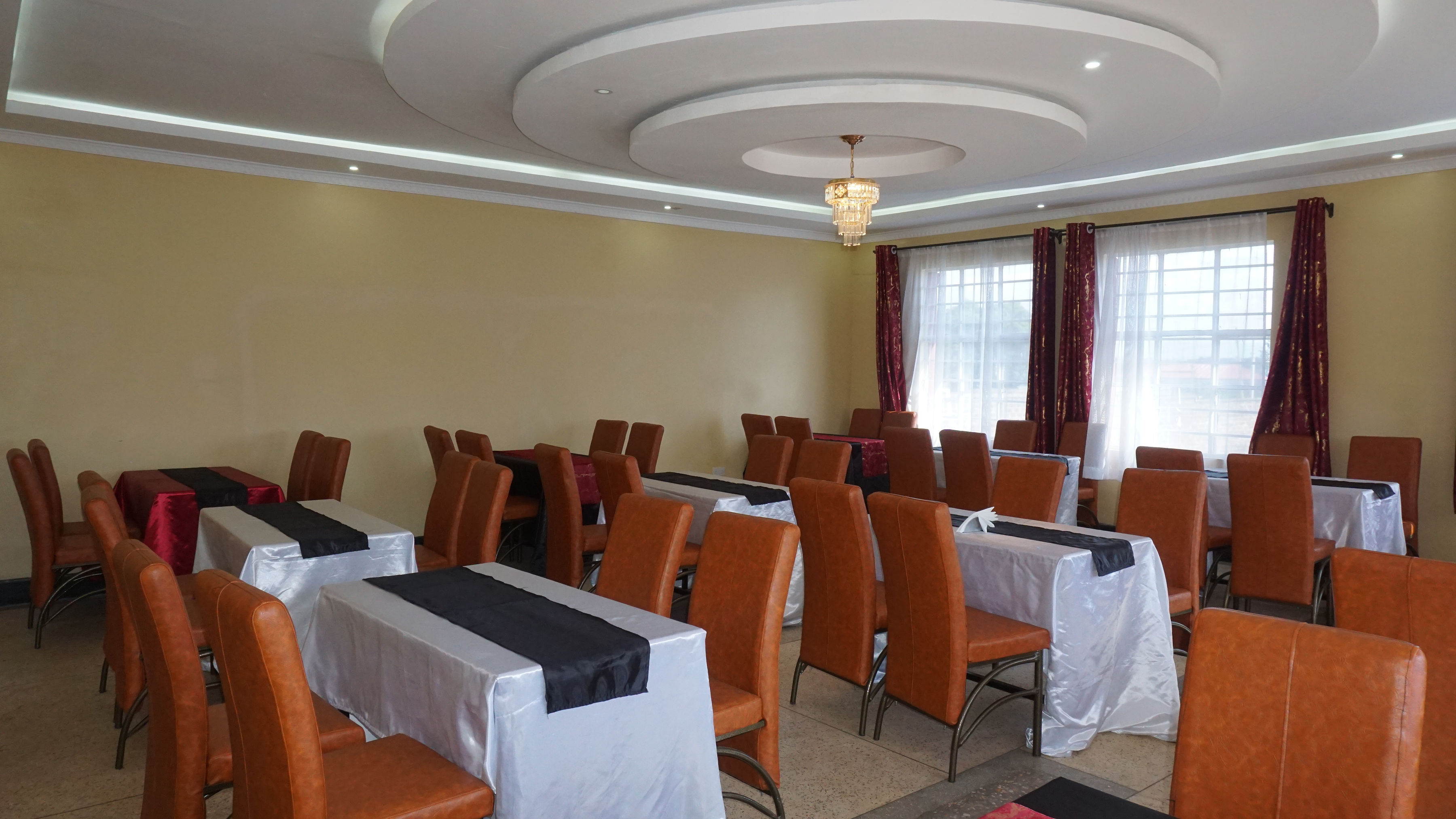 Luxurious lobby at Grand Memories Resort, Kenya's premier luxury resort