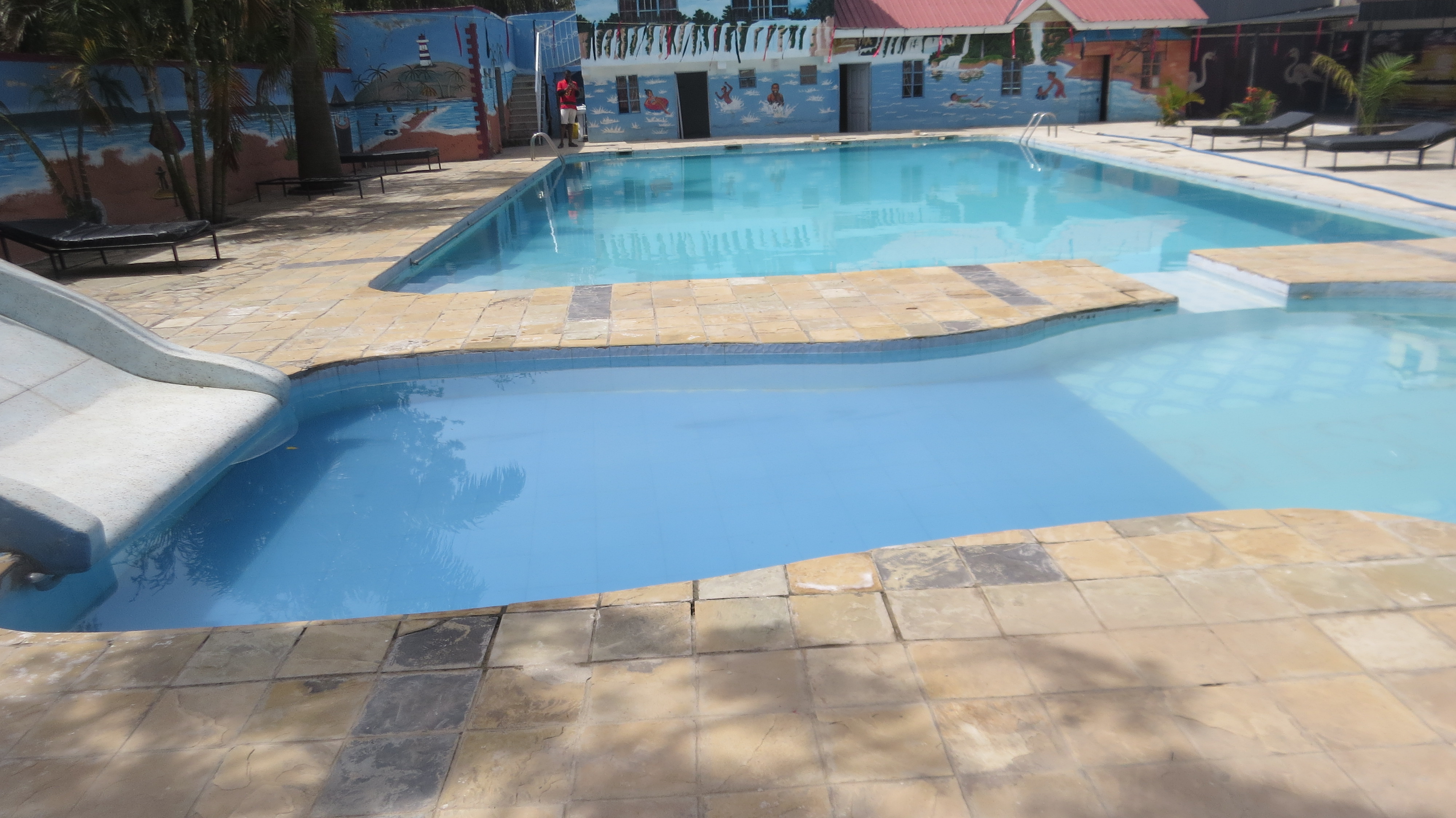 Relax and enjoy our luxurious swimming pool with stunning views